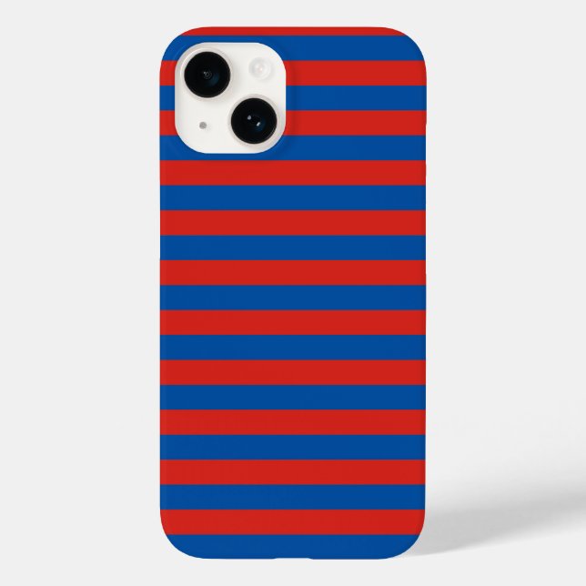 Haiti Paris flag stripes symbol pattern red blue b Case-Mate iPhone Case (Back)