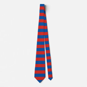 Haiti Paris flag stripes Tie