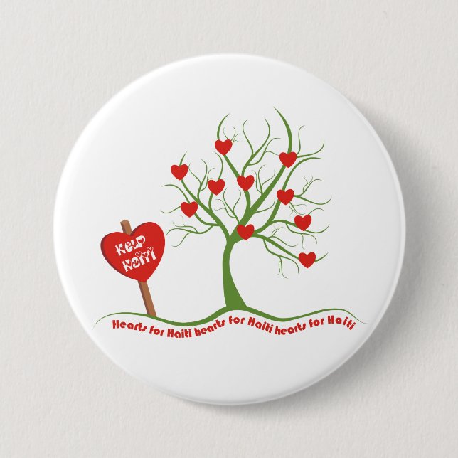 Haiti Relief Valentine Buttons (Front)