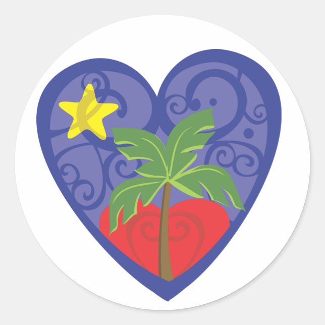 Haiti Relief Valentine Stickers (Front)