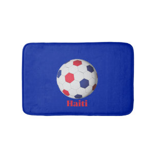 Haiti Soccer Bath Mat