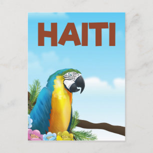Haiti Travel poster Postcard