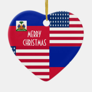 HAITIAN-AMERICAN CERAMIC ORNAMENT