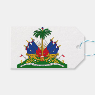 Haitian Coat of Arms (Haiti) Gift Tags