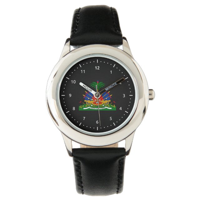 Haitian coat of arms Watch (Front)