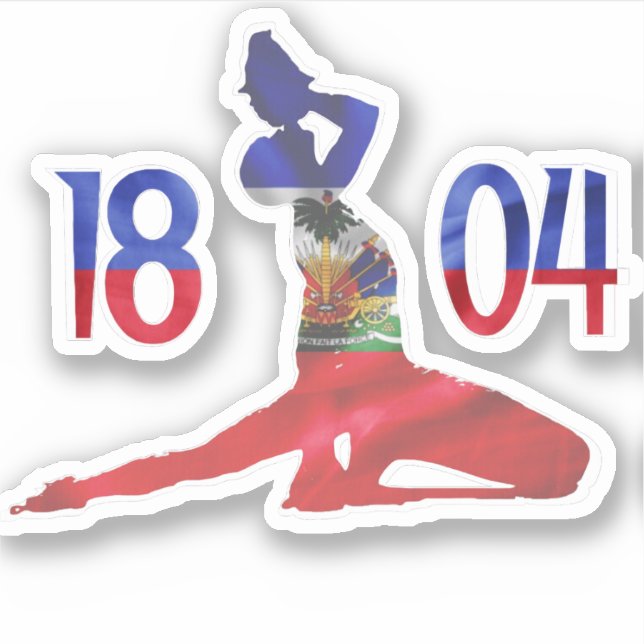 Haitian Flag 1804 Neg Mawon | Haitian Independence (Front)