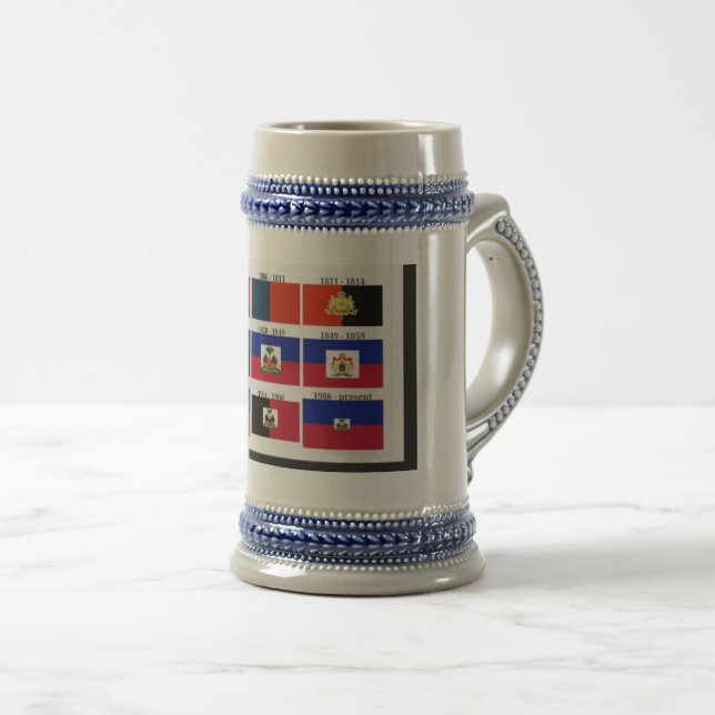 Haitian flag cup (Front Right)