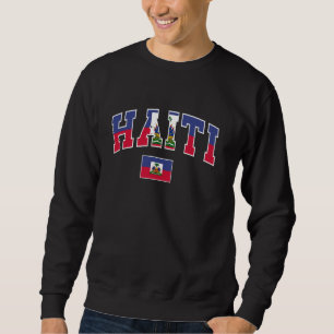 Haitian Flag Day 1804 Haiti Flag Women Men Kids Sweatshirt