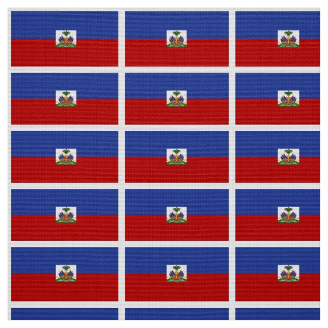 Haitian Flag Fabric (Swatch)