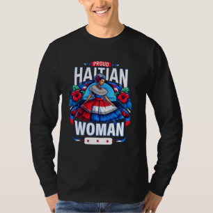 Haitian Flag Haiti Women Country Proud Haiti Outfi T-Shirt