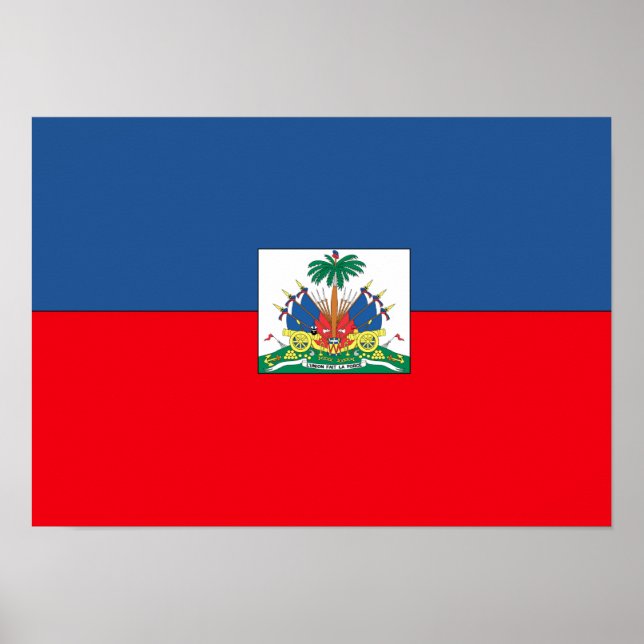 Haitian Flag Poster (Front)