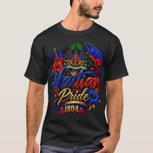 Haitian Vibes   Haitian Pride 1804 T-Shirt