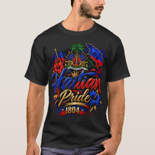 Haitian Vibes   Haitian Pride 1804 T-Shirt