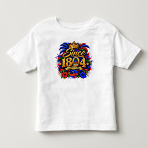 **Haitian Vibes Since 1804 Haitian Pride T-Shirt