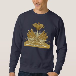 Haïtien - manteau de sweatshirt de bras