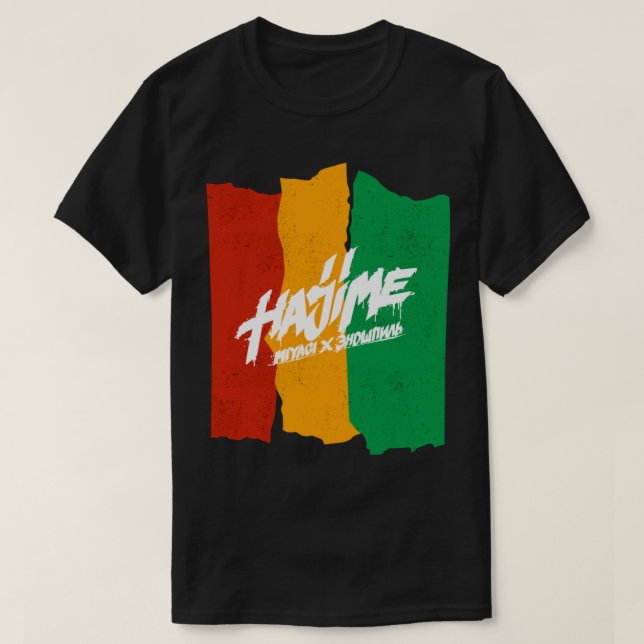 Hajime, Miyagi, Andy Panda, Rasta Classic T-Shirt (Design Front)