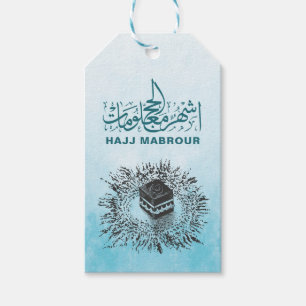 Hajj Mabrour, Holy Kaaba in Mecca Saudi Arabia Gift Tags