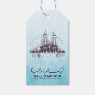 Hajj Mabrour, Umrah Mubarak in Mecca Saudi Arabia Gift Tags