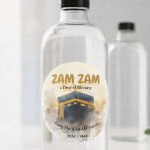 Hajj Moubarak Personnalisé & Étiquette pour Hajj