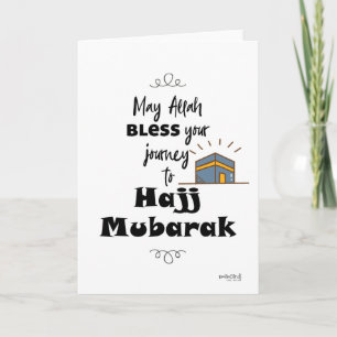 Hajj Mubarak Card