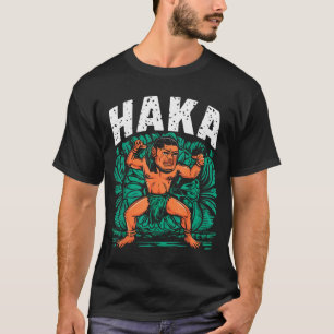 Haka Dance Funny Maori Dance Culture Outfit T-Shirt