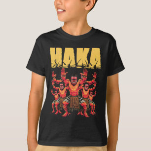Haka Dance Maori Funny New Zealand Culture Outfit T-Shirt