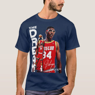 Hakeem The Dream Olajuwon Fan Design T-Shirt
