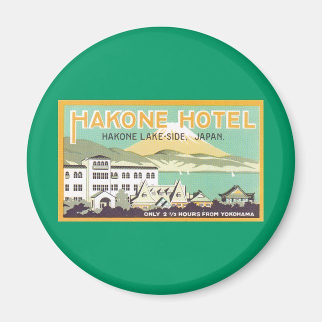 Hakone Hotel Japan Magnet (Front)
