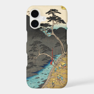 Hakone, Japon : Estampe sur bois vintage Ukiyo-e