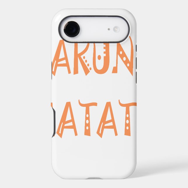 Hakuna Matata - Art Tribal Africain (Verso)