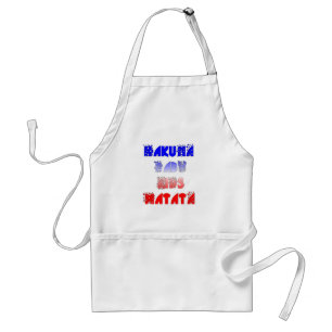 Hakuna Matata Baby & Kids: French Colour Design Standard Apron