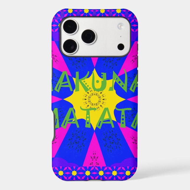 Hakuna Matata Beautiful Amazing Design Colours (Back)