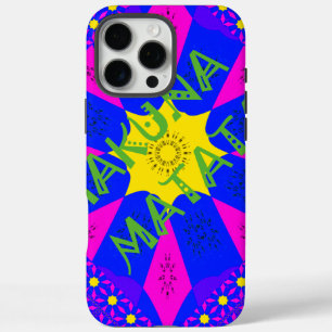 Hakuna Matata Beautiful Amazing Design Colours iPhone 16 Pro Max Case