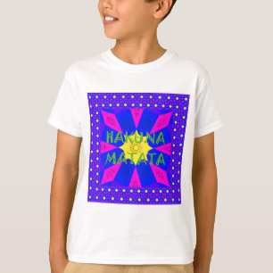 Hakuna Matata Beautiful Amazing Design Colours T-Shirt