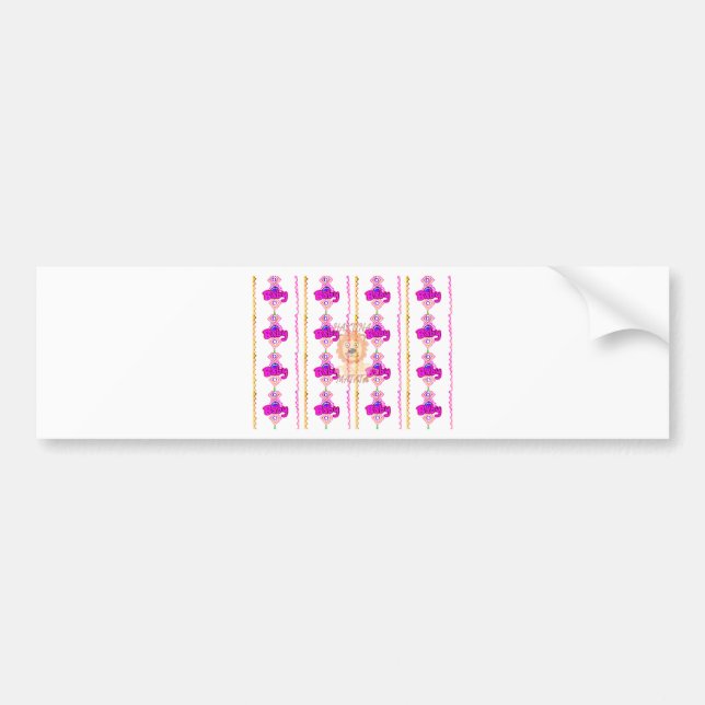 Hakuna Matata: Beautiful Baby Lion Design Motif Bumper Sticker (Front)
