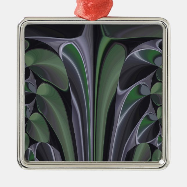 Hakuna Matata Beautiful ECO Friendly Graphics Metal Ornament (Front)