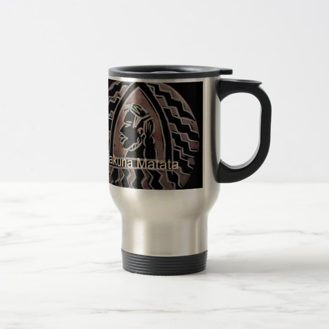 Hakuna Matata Bongo Flavour. Travel Mug (Right)