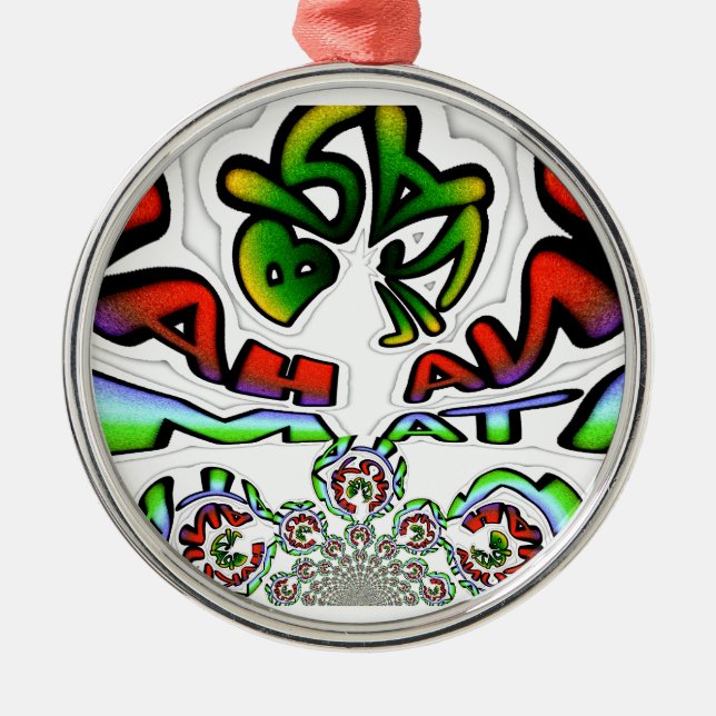 Hakuna Matata Brazil Gift Metal Ornament (Front)