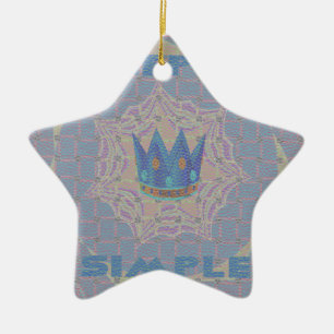 Hakuna matata ceramic ornament