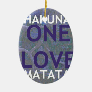 HAKUNA MATATA CERAMIC ORNAMENT