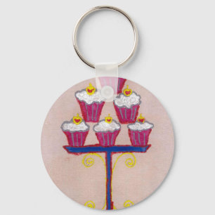 Hakuna matata cupcakes keychain