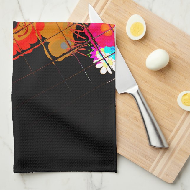 Hakuna Matata cute baby lion king design Kitchen Towel (Quarter Fold)