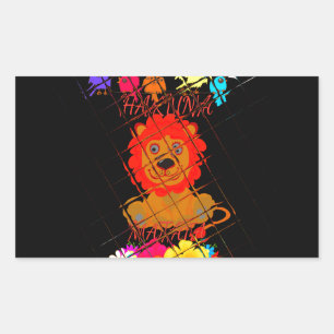 Hakuna Matata cute baby lion king design Sticker