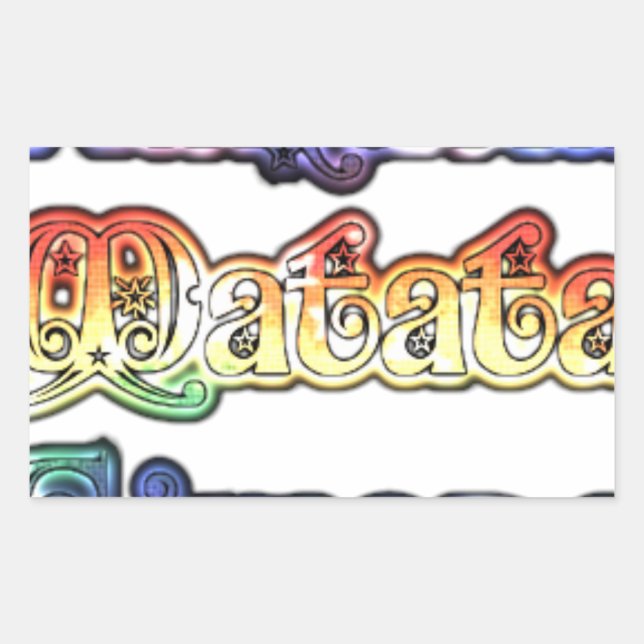 Hakuna Matata Europe Art Print/Graphic Sticker (Front)