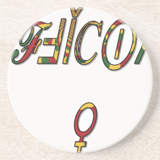Hakuna Matata Female Official Gifts.png Coaster (Front)