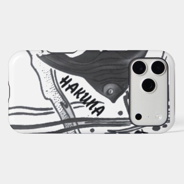 Hakuna Matata Fish Art Imprimer (Verso (Horizontal))