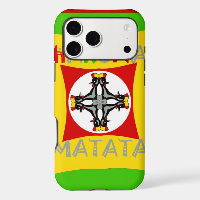 Hakuna Matata Fun Rasta Couleurs : Vibrant et sans (Verso)