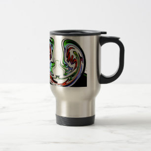 Hakuna Matata Funny Fish gift colours Travel Mug