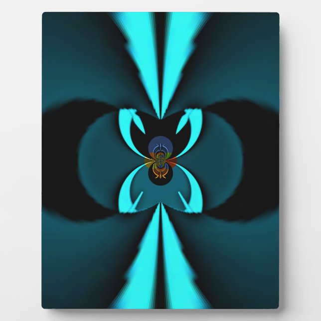 Hakuna Matata Gifts Blue Shield Plaque (Front)