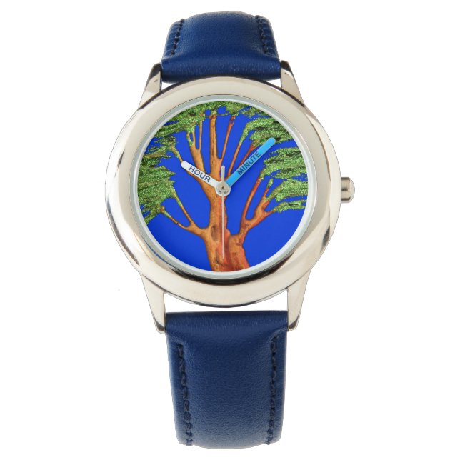 Hakuna Matata Gifts Cool Kid Stainless Steel Watch (Front)